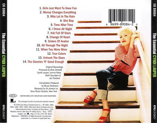 Cyndi Lauper ‎– The Essential Cyndi Lauper CD VG+/VG+
