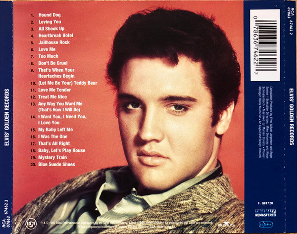 Elvis Presley – Elvis' Golden Records CD VG+/VG+
