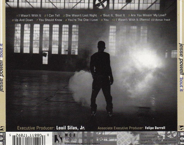Jesse Powell ‎– 'Bout It CD VG+/VG+