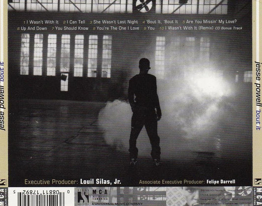 Jesse Powell ‎– 'Bout It CD VG+/VG+