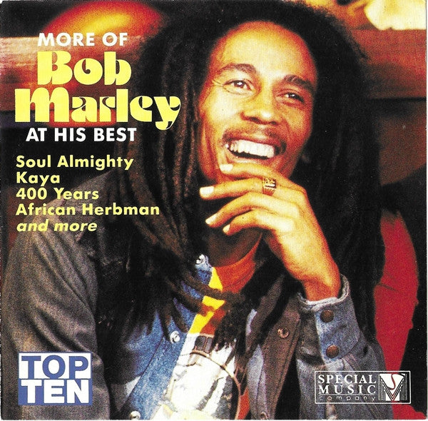 Bob Marley ‎– More Of Bob Marley At His Best CD VG+/VG+