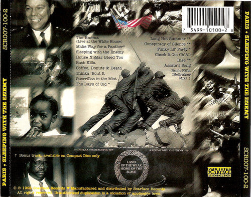 Paris – Sleeping With The Enemy CD VG+/VG+