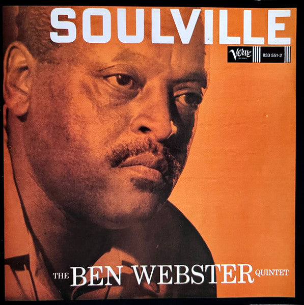 The Ben Webster Quintet – Soulville CD VG+/VG+