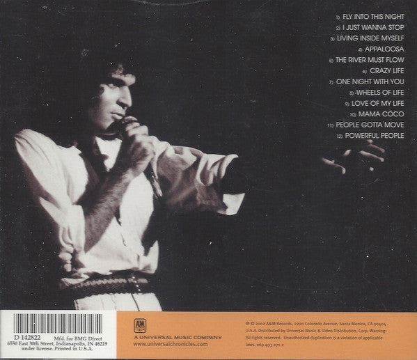 Gino Vannelli – The Best Of Gino Vannelli CD VG+/VG+