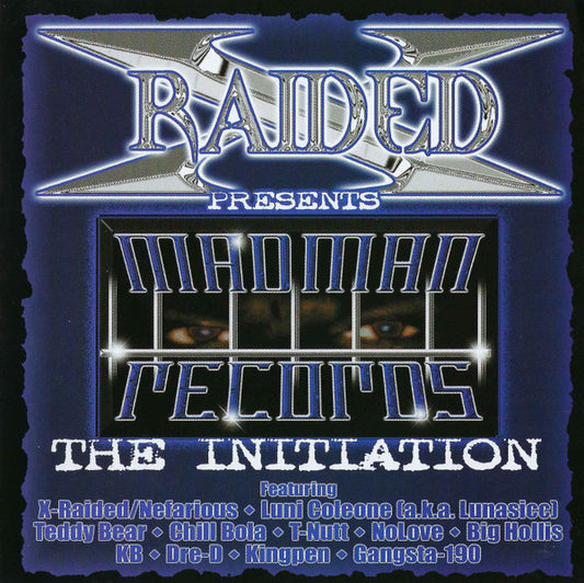 X-Raided ‎– The Initiation CD Mint Condition