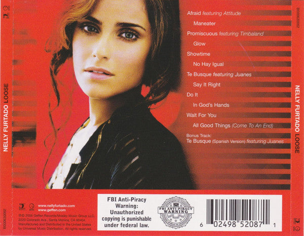 Nelly Furtado – Loose CD Mint Condition