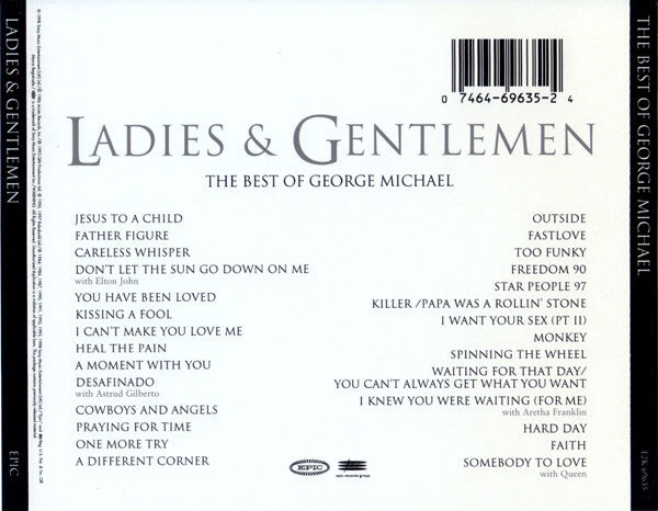 George Michael – Ladies & Gentlemen (The Best Of George Michael) 2 x CD VG+/VG+