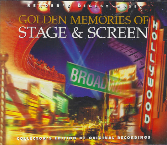 Various – Golden Memories Of Stage & Screen 4 x CD VG+/VG+
