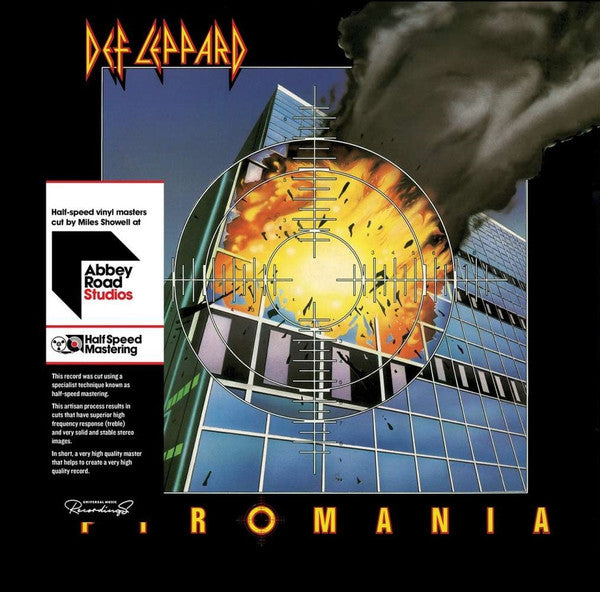 Def Leppard ‎– Pyromania  Vinyl, LP, Album, Reissue, Remastered, Stereo