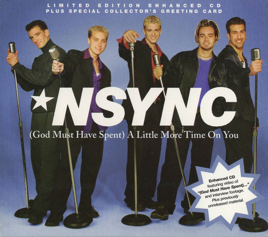 *NSYNC – (God Must Have Spent) A Little More Time On You CD VG+/VG+