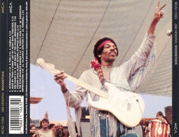 Jimi Hendrix – Woodstock CD VG+/VG+