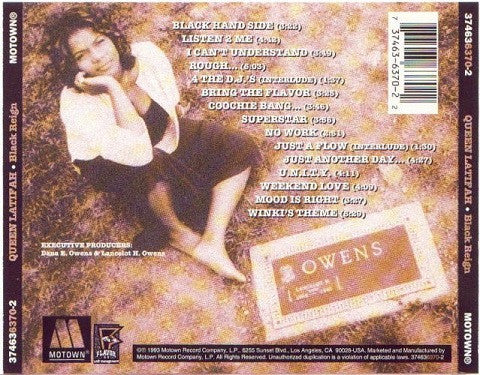 Queen Latifah – Black Reign CD VG+/VG+