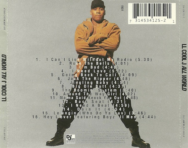 LL Cool J – All World CD Mint Condition