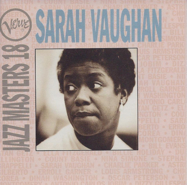 Sarah Vaughan – Verve Jazz Masters 18 CD VG+VG+