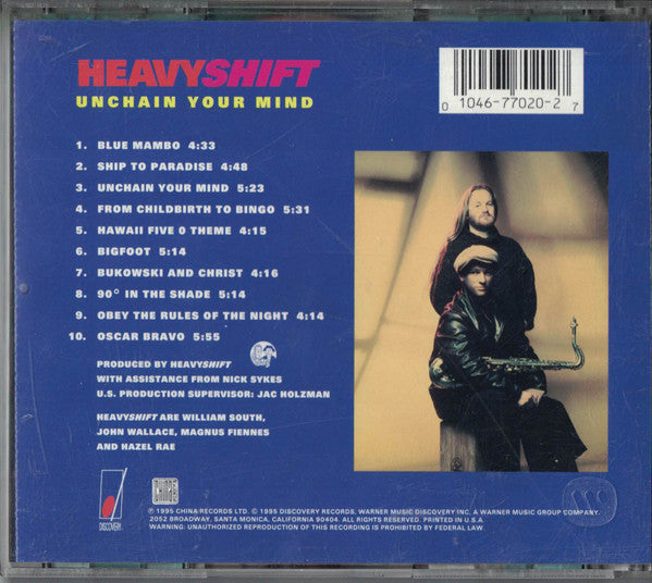 Heavyshift – Unchain Your Mind CD VG+/VG+