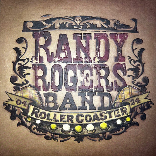 Randy Rogers Band – Roller Coaster LP, Limited Edition, Reissue, Remastered, Red Smoke Vinyl