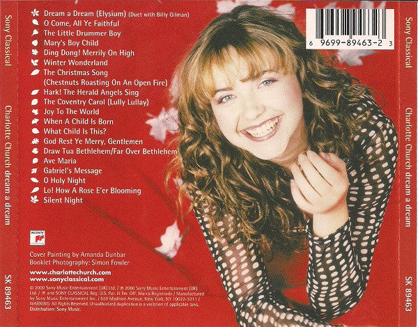 Charlotte Church ‎– Dream A Dream CD VG+/VG+