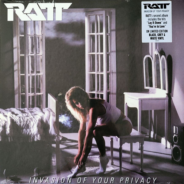 Ratt – Invasion Of Your Privacy (Black, Grey & White) Vinyl LP
