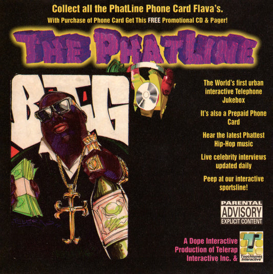 Various ‎– The Phat Line CD VG+/VG+
