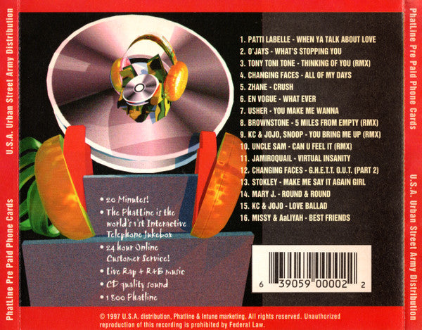 Various ‎– The Phat Line CD VG+/VG+