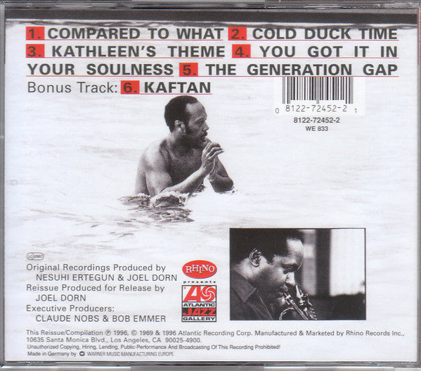 Les McCann & Eddie Harris – Swiss Movement CD VG+/VG+