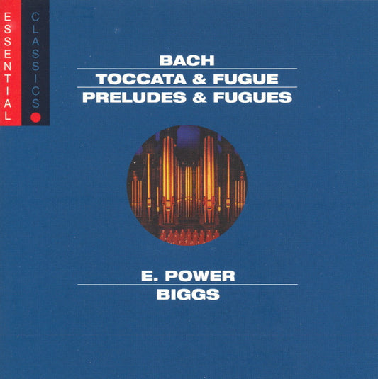 Bach* - E. Power Biggs – Organ Works: Toccata & Fugue • Preludes & Fugues CD VG+/VG+