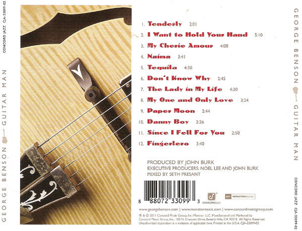 George Benson – Guitar Man CD VG+/VG+