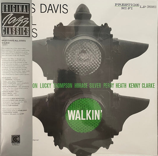Miles Davis All Stars ‎– Walkin' Vinyl, LP, 180g