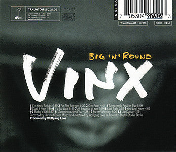 Vinx – Big 'n' Round CD VG+/VG+