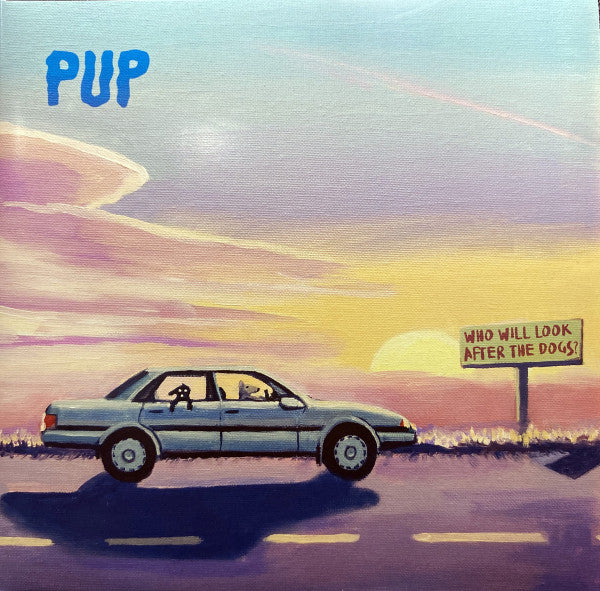 Pup – Who Will Look After The Dogs? Limited Edition, Purple Smoke With Black, Orange, And Pink Splatter Vinyl
