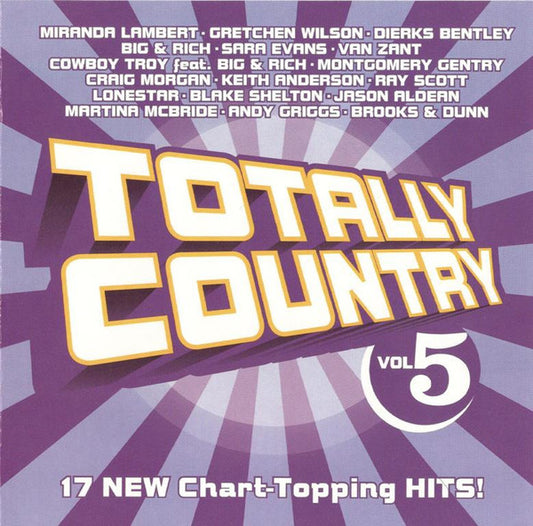 Various – Totally Country Vol. 5 CD VG+/VG+