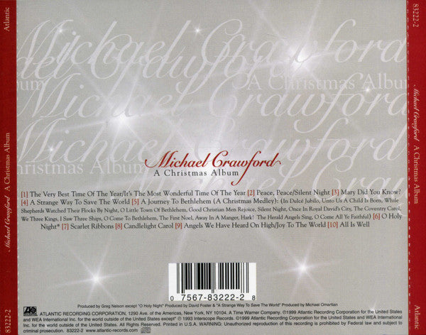 Michael Crawford ‎– A Christmas Album CD VG+/VG+