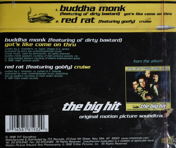 Buddha Monk Featuring Ol' Dirty Bastard / Red Rat ‎– Got's Like Come On Thru CD Mint Condition