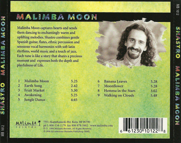 Shastro – Malimba Moon CD VG+/VG+