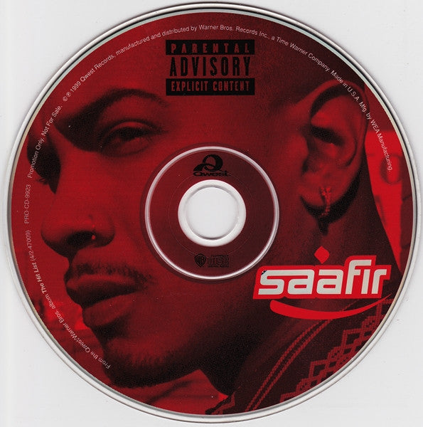 Saafir – Not Fa' Nuthin' CD VG+/VG+