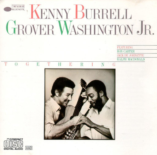 Kenny Burrell & Grover Washington, Jr. – Togethering CD VG+/VG+