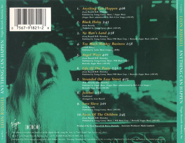 Leon Russell – Anything Can Happen CD Mint Condition