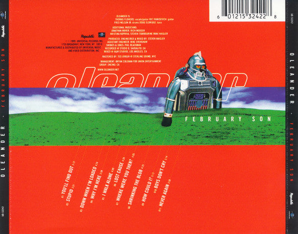 Oleander – February Son CD VG/VG