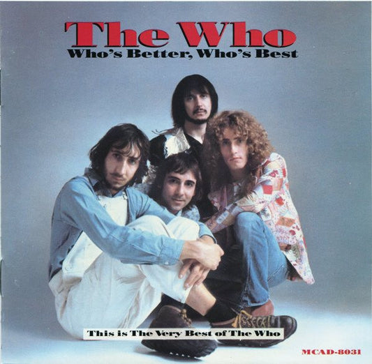 The Who – Who's Better, Who's Best CD VG+/VG+