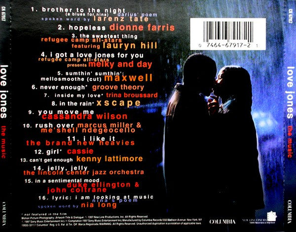 Various – Love Jones (The Music) CD VG+/VG+