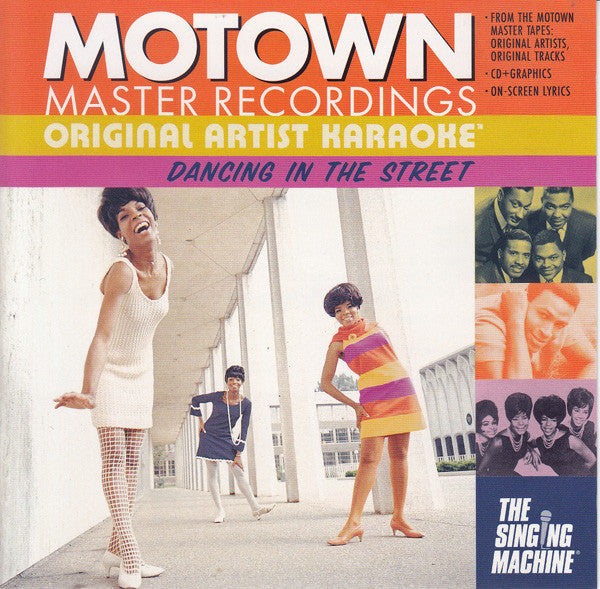 Various - Motown Master Recordings - Original Artist Karaoke CD Mint Condition