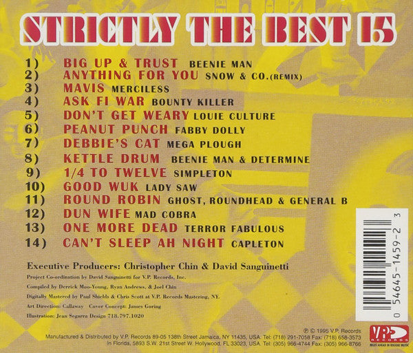 Various ‎– Strictly The Best 15 CD Mint Condition