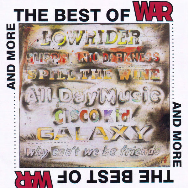 War – The Best Of War… And More CD VG+/VG+