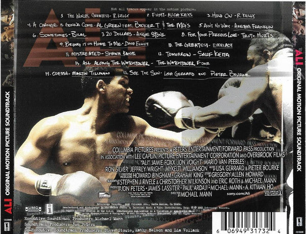 Various – Ali - Original Motion Picture Soundtrack CD NM