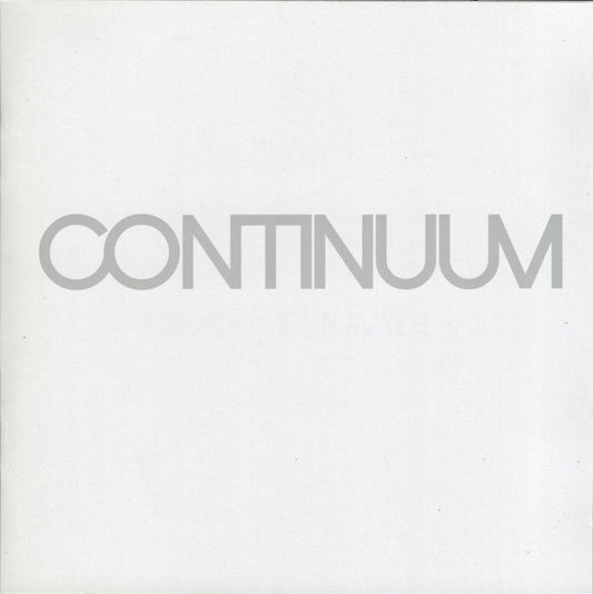 John Mayer – Continuum CD VG+/VG+