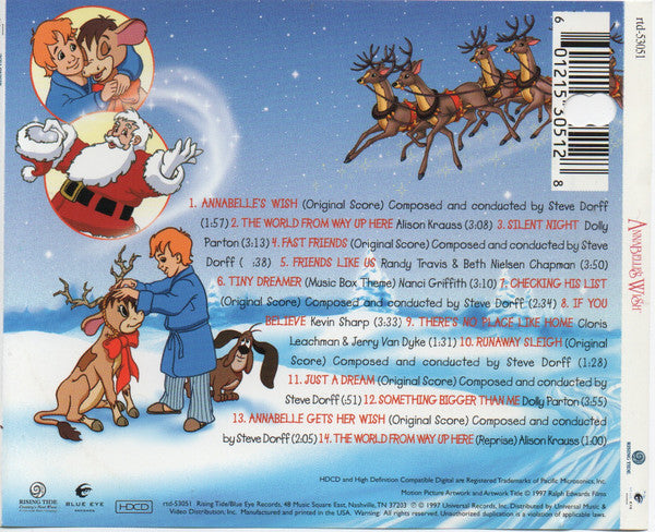 Various ‎– Annabelle's Wish (Original Soundtrack Recording) CD VG+/VG+