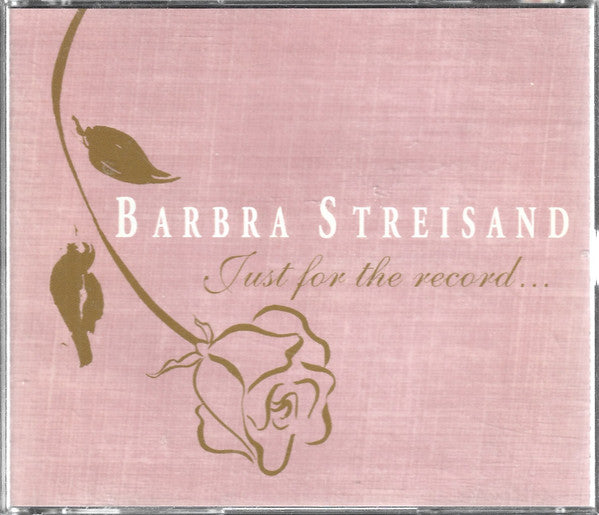 Barbra Streisand ‎– Just For The Record... 4 x CD Box Set