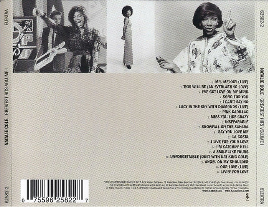 Natalie Cole – Greatest Hits - Volume I CD