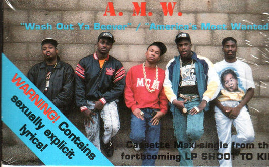 America's Most Wanted ‎– Wash Out Ya Beever / America's Most Wanted Cassette Single
