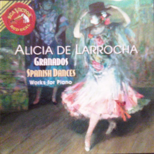 Alicia de Larrocha - Granados* ‎– Spanish Dances (Works For Piano) CD Mint Condition